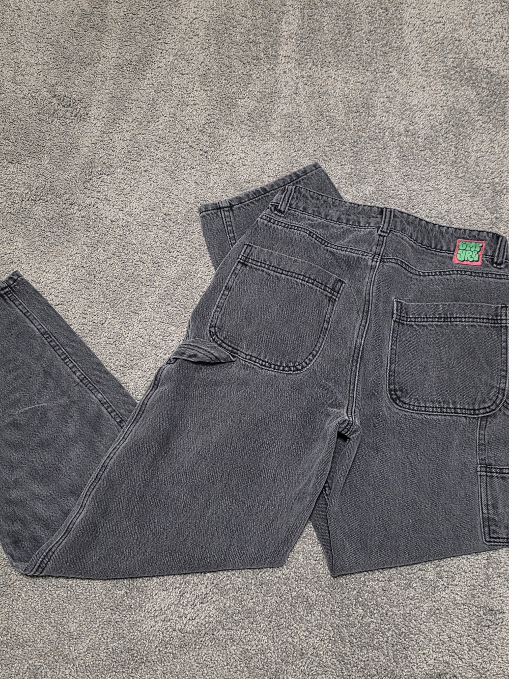 Empyre "Tori" Women's Wide Leg Flare Jeans -Y2K Washed Black